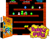 Bubble Bobble ('bootleg redux' hack for Bobble Bobble PCB)