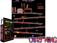 Crazy Kong (bootleg on Scramble hardware)