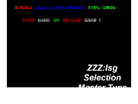 ISG Selection Master Type 2006 System BIOS