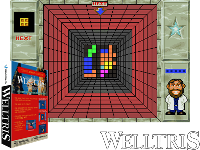 Welltris (World?, 2 players)