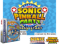 2 Games in 1 : Sonic Advance + Sonic Pinball Party