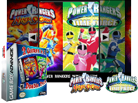 2 Games in 1 : Power Rangers, Ninja Storm + Power Rangers, La Force du Temps