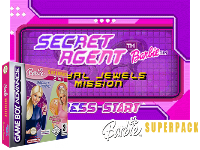 Barbie Superpack 2 in 1 - Secret Agent + Groovy Games