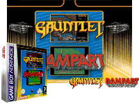 2 Games in One! : Gauntlet + Rampart