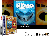 2 Games in 1 : Findet Nemo + Die Unglaublichen