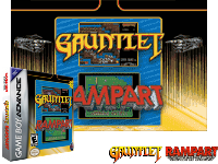 2 Games in One! : Gauntlet + Rampart