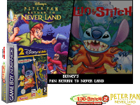 2 Disney Games : Lilo & Stitch 2 + Peter Pan, Retu