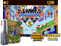 2 Games in 1 : Sonic Pinball Party + Columns Crown