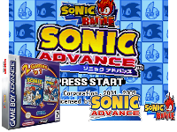 2 Games in 1 : Sonic Advance + Sonic Battle