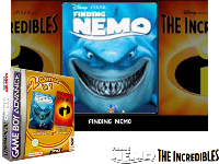 2 Games in 1 : Alla Ricerca di Nemo + Gli Incredib