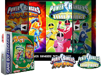 2 Games in 1 : Power Rangers Ninja Storm + Power Rangers Time Force