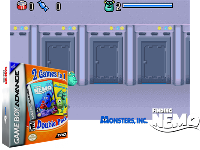 2 Games in 1 - Monsters, Inc. + Finding Nemo