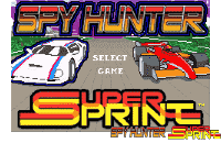 2 Games in One! : Spy Hunter + Super Sprint