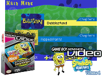 Game Boy Advance Video : SpongeBob SquarePants, Volume 1