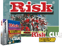 Three-in-One Pack : Risk + Battleship + Clue